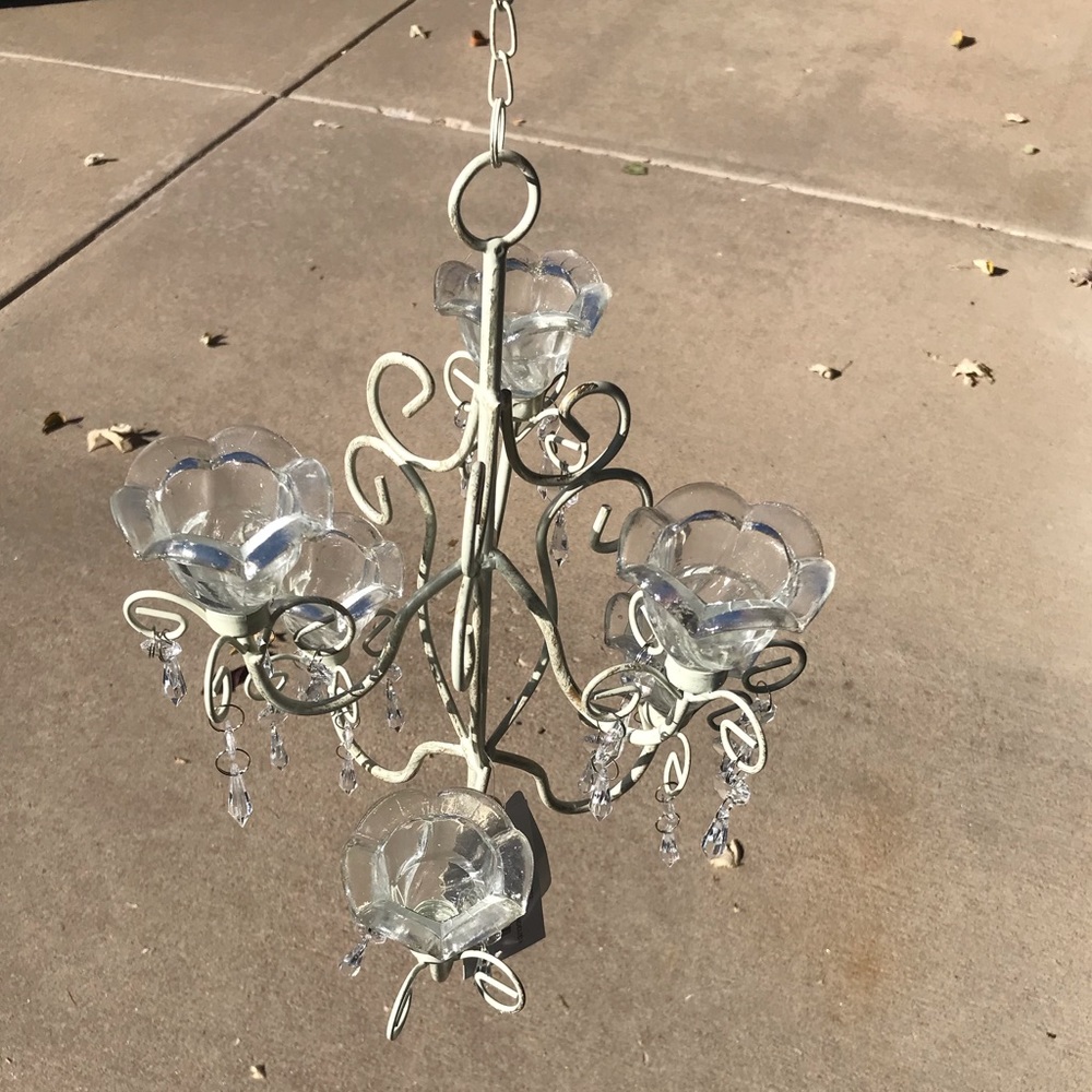 Tea Candle Chandelier